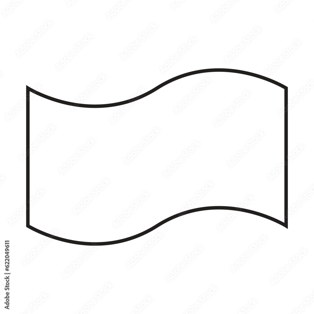 Paper tape flow chart shape element for process layout diagram illustration for businss and finance Paper tape flow chart shape element for process layout diagram illustration for businss and finance