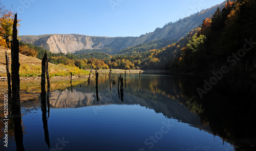 Suluklu Lake is located in Bolu, Turkey. Suitable for camping, photography and hiking. photo