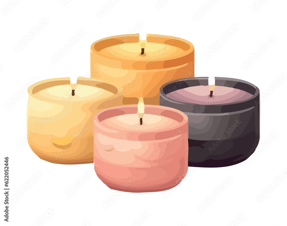 Romance illuminated by candlelight, glowing Romance illuminated by candlelight, glowing