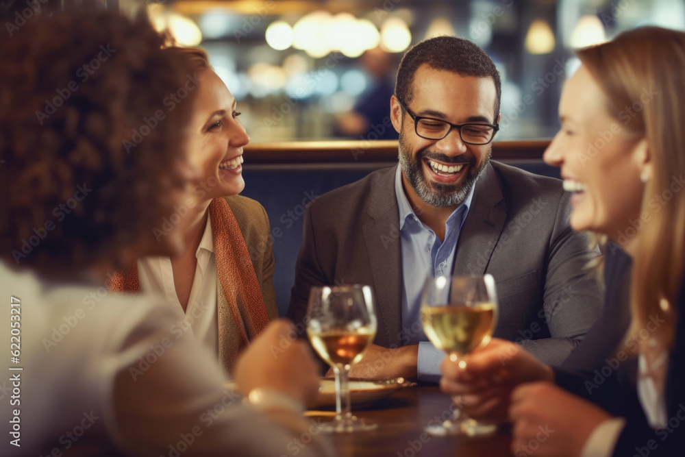 Having a drink together - Generative AI Having a drink together - Generative AI