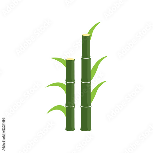 Fototapeta Naklejka Na Ścianę i Meble -  sugarcane icon logo vector design template