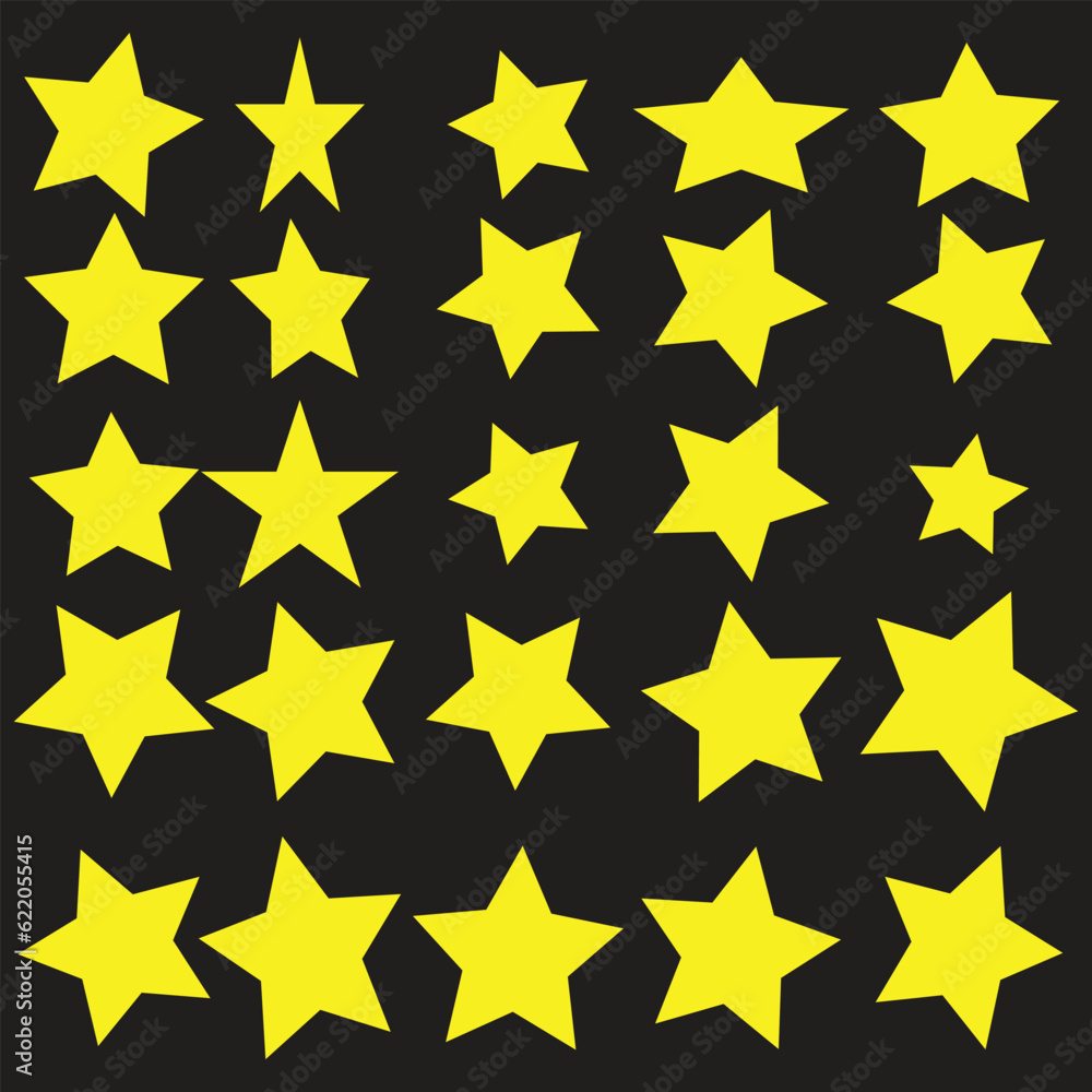 Set of black hand drawn vector stars in doodle style on white background. Could be used as pattern or standalone element. Brush marker sketchy Set of black hand drawn vector stars in doodle style on white background. Could be used as pattern or standalone element. Brush marker sketchy