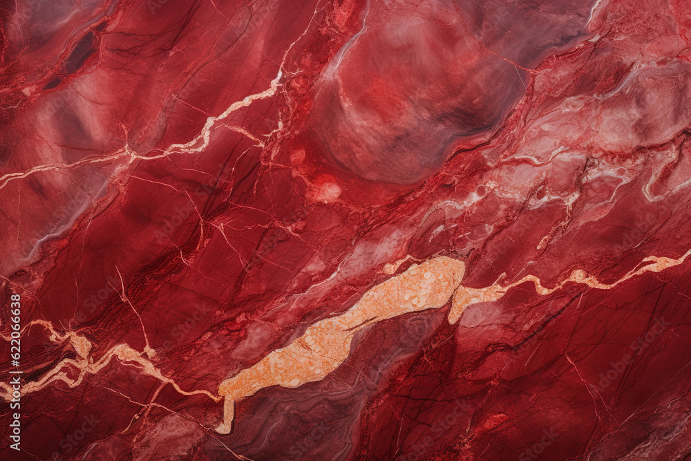 red marble texture background. red marble floor and wall tile. natural granite stone