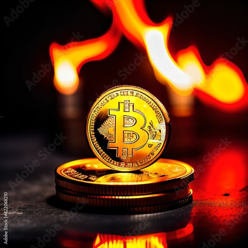 bitcoin et feu