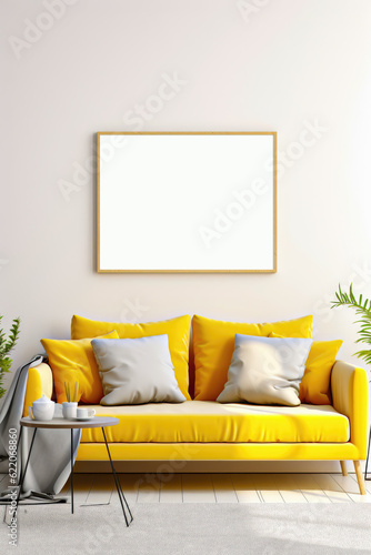 modern livingroom wall art display
