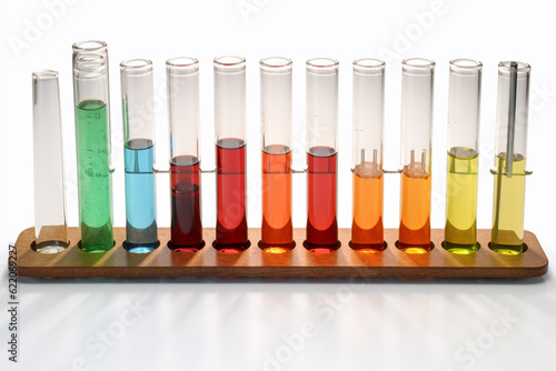 Science laboratory test tubes , laboratory equipment