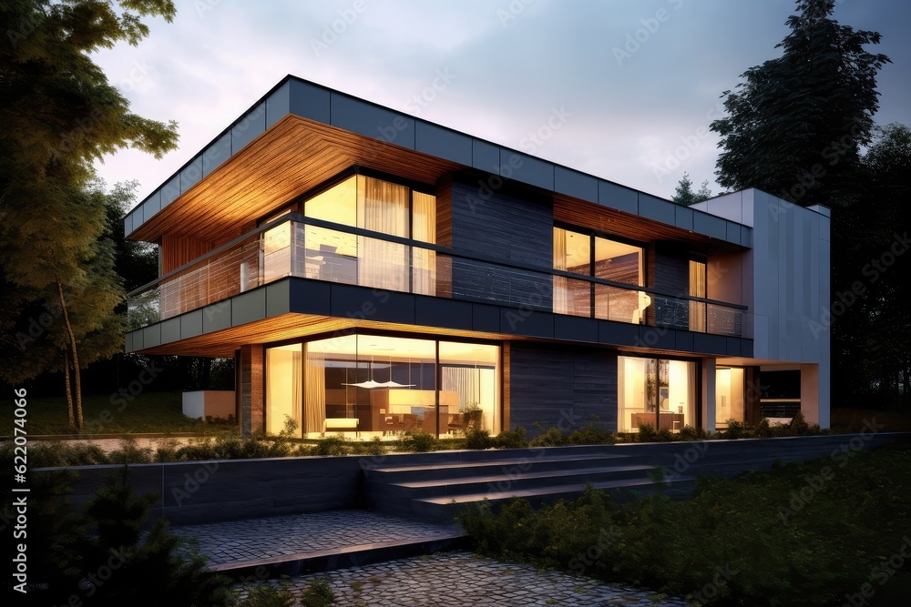 A modern style house