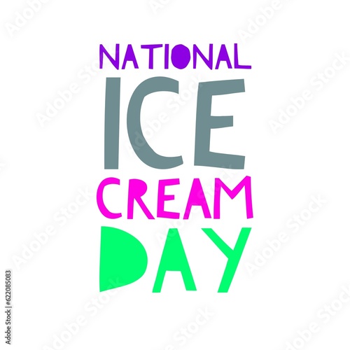 National ice cream day 16 17 18 July international 