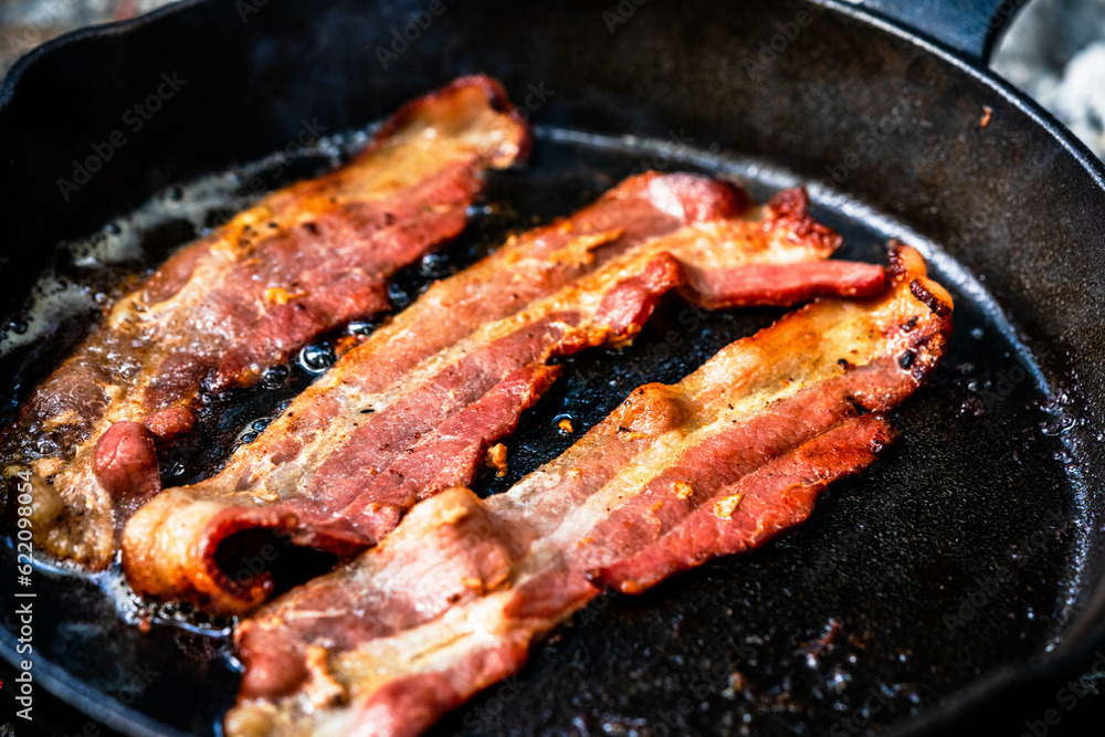 Bacon Frying in Pan Bacon Frying in Pan