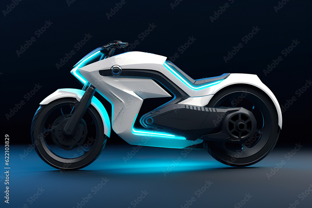 Bike Concept Design. Futuristic Gold Mechanic Model, Glowing Luxury Nightlife Speed Vehicle for High Performance, Graphic Transport Design. Generative AI Bike Concept Design. Futuristic Gold Mechanic Model, Glowing Luxury Nightlife Speed Vehicle for High Performance, Graphic Transport Design. Generative AI