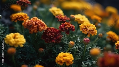 Mesmerizing floral background. Flowers. Generative AI