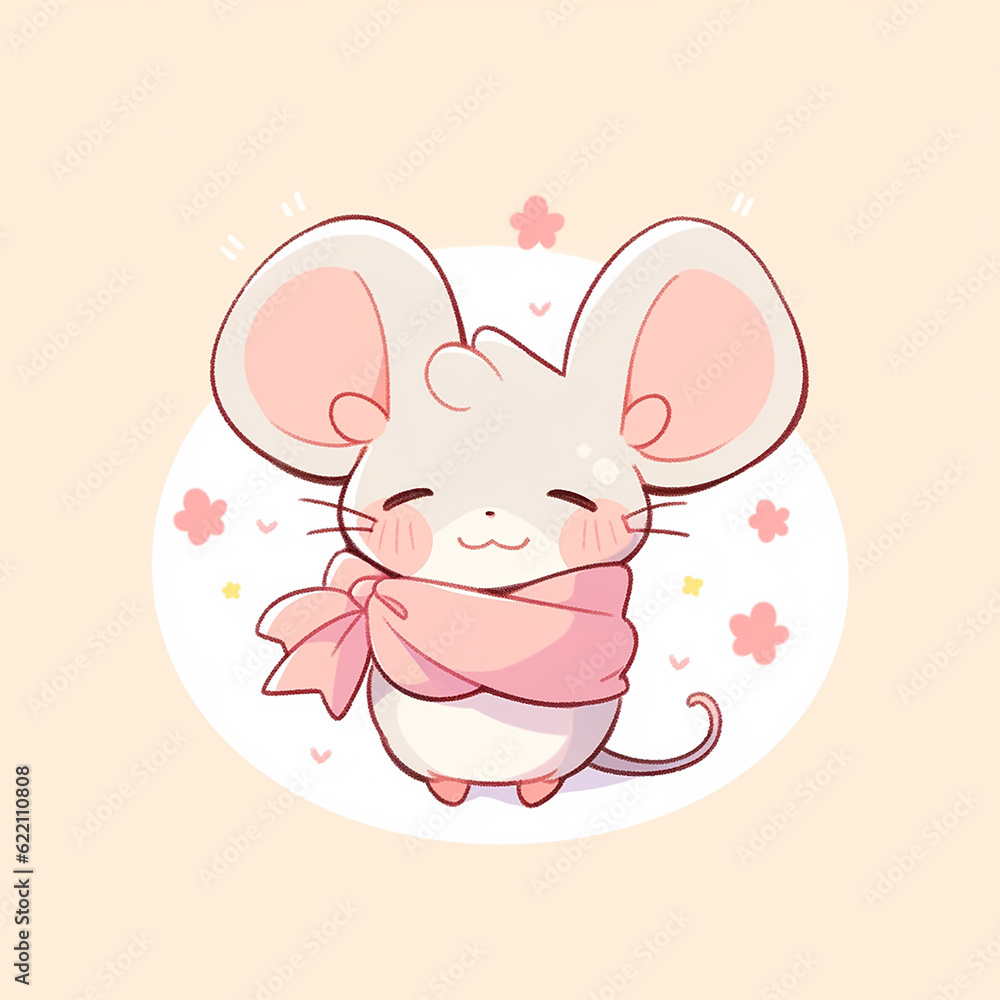 cute animal cartoon character made by AI generative image cute animal cartoon character made by AI generative image