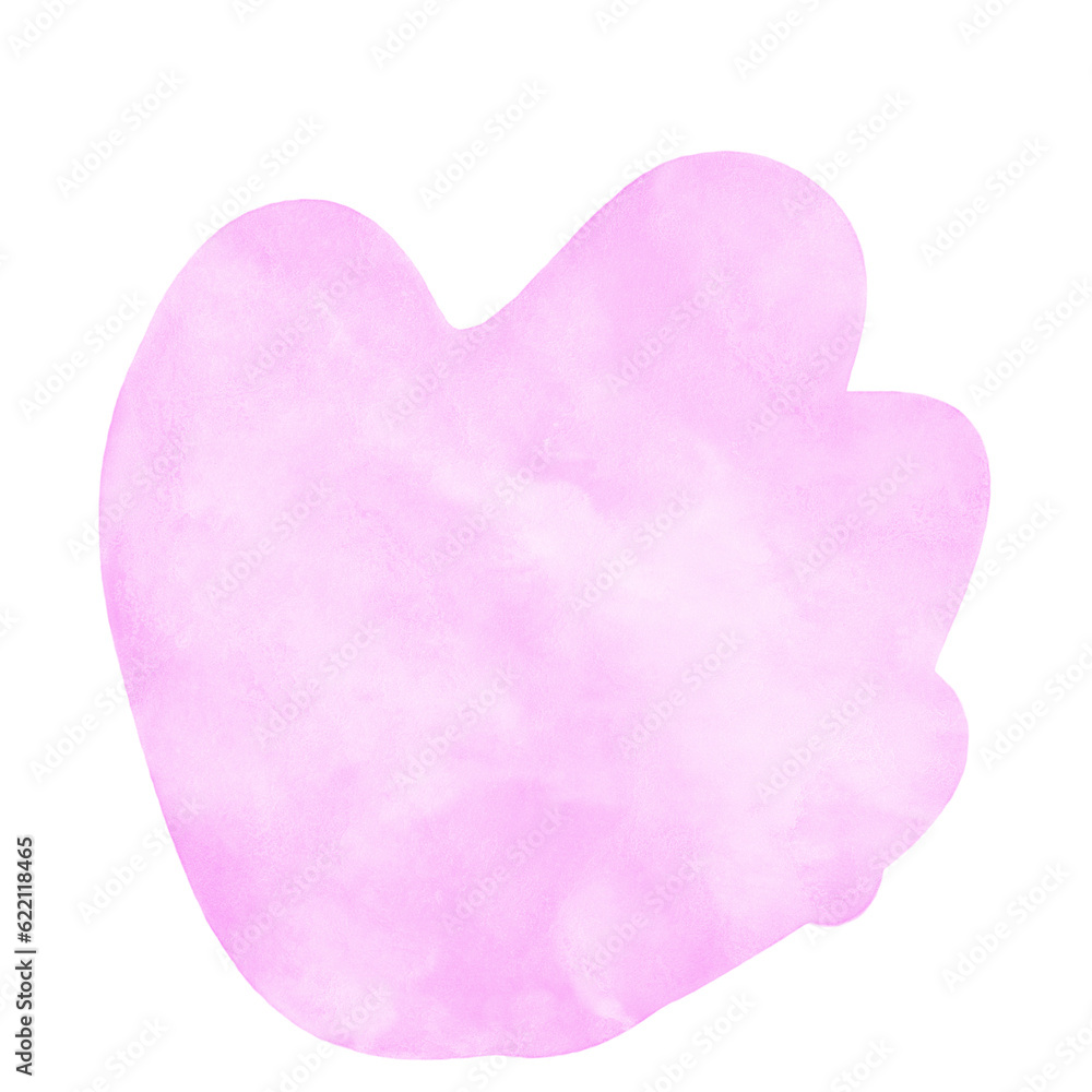 Pink Abstract Shapes Decor
