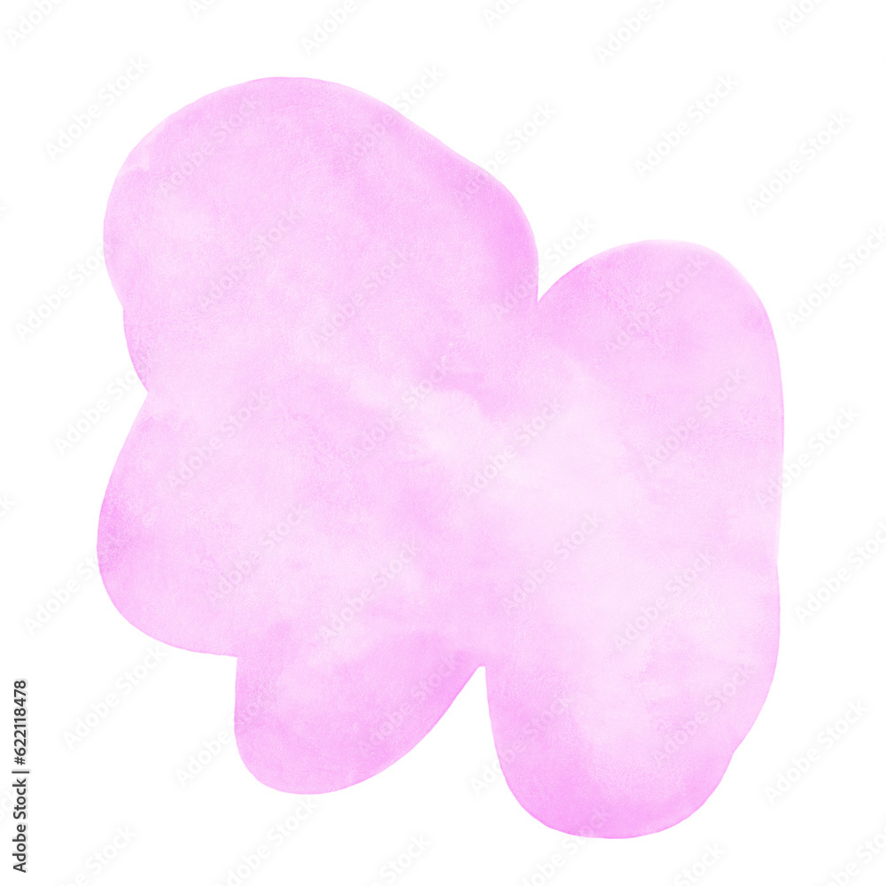 Pink Abstract Shapes Decor