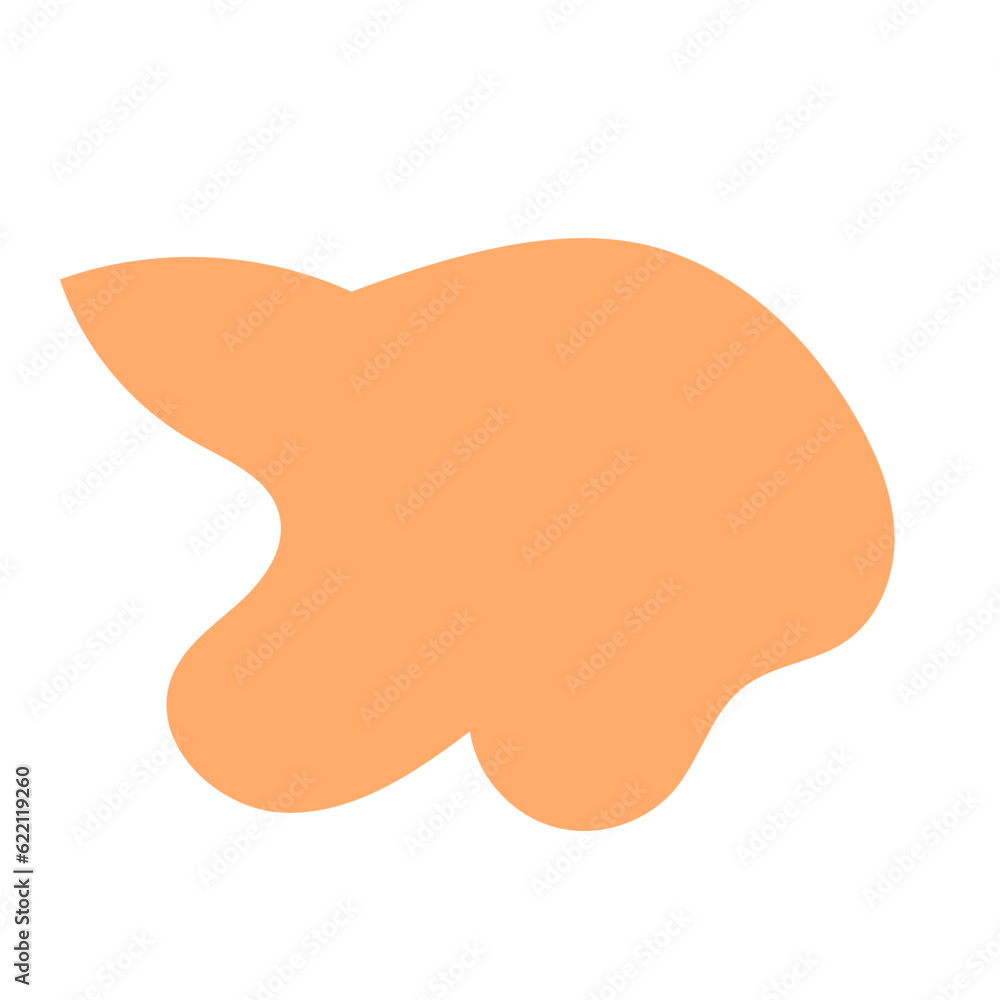 Orange Abstract Shapes Vectors Orange Abstract Shapes Vectors