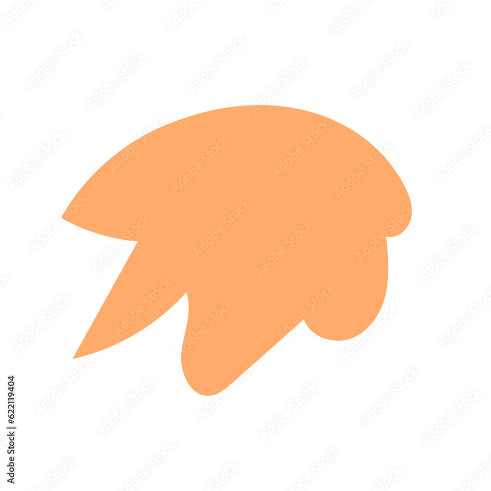 Orange Abstract Shapes Vectors Orange Abstract Shapes Vectors