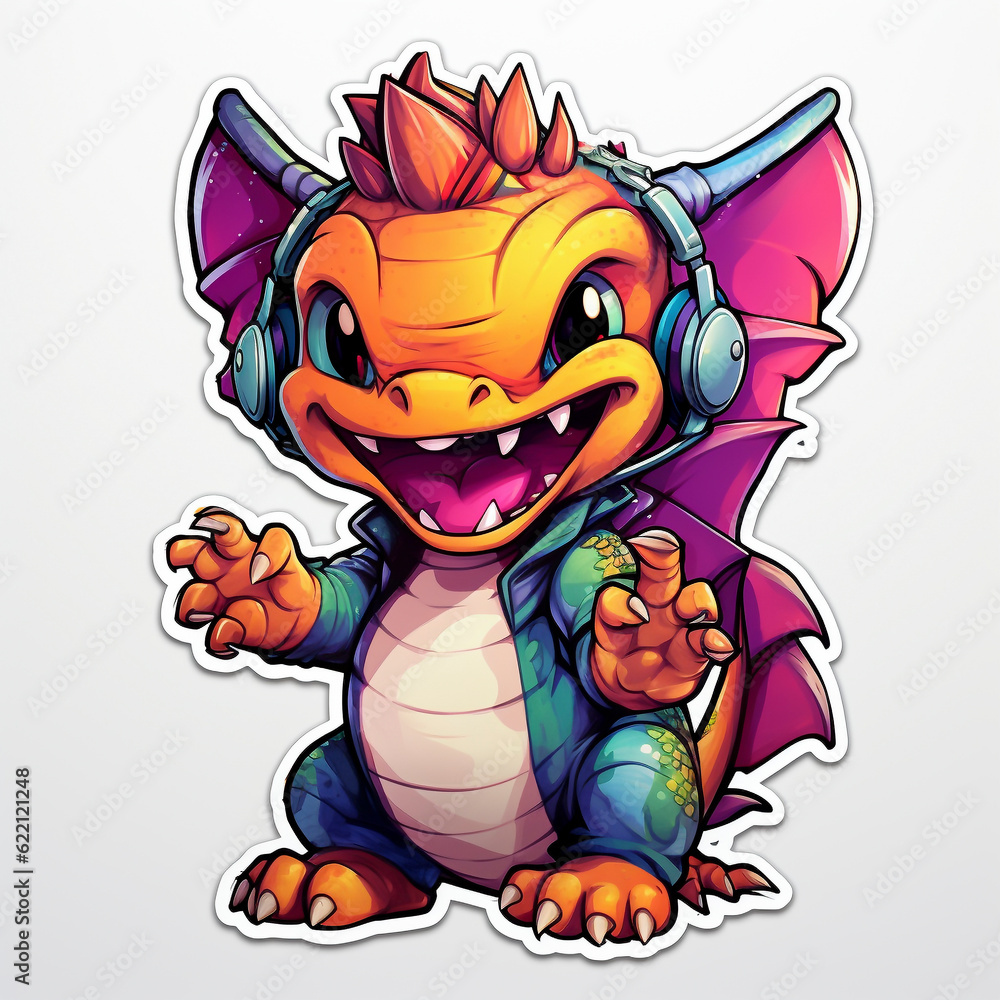 Cute Dragon. Generative AI.
Cute Dragon. Generative AI.