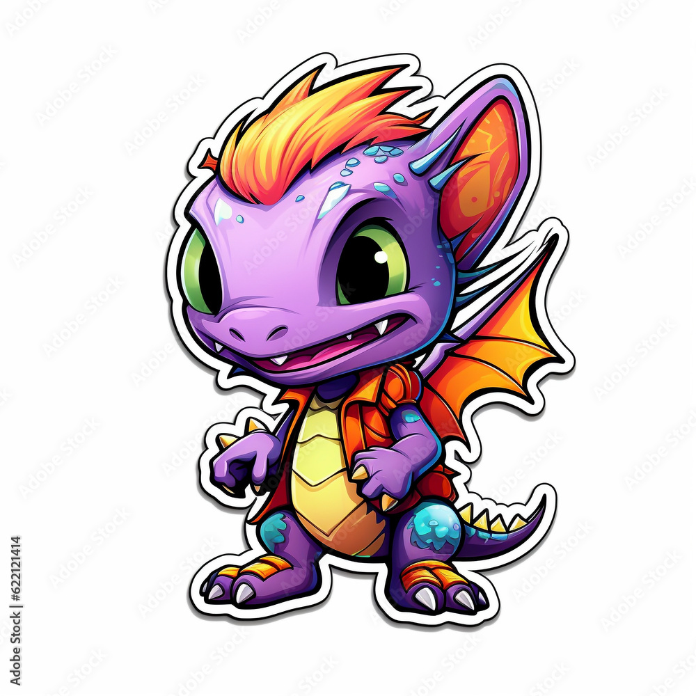 Cute Dragon. Generative AI.
Cute Dragon. Generative AI.