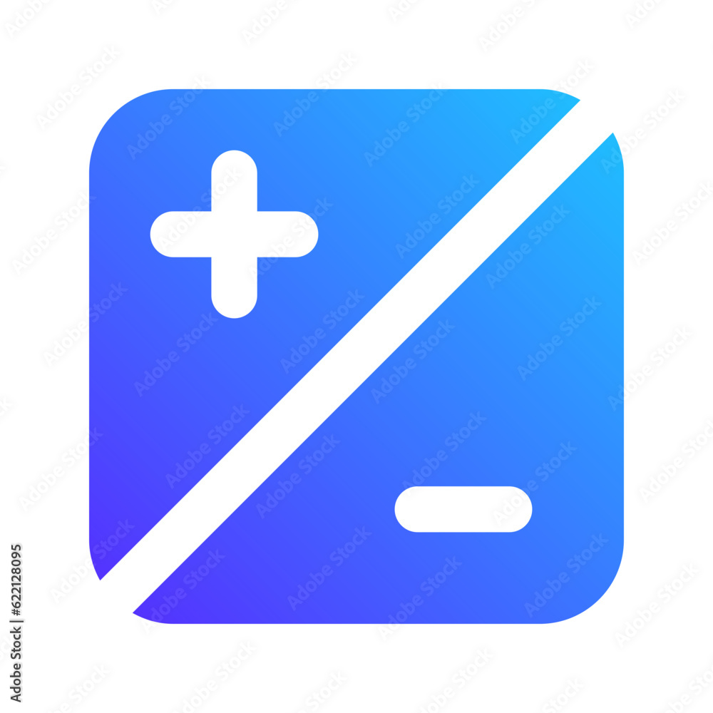 Obraz premium exposure gradient fill icon