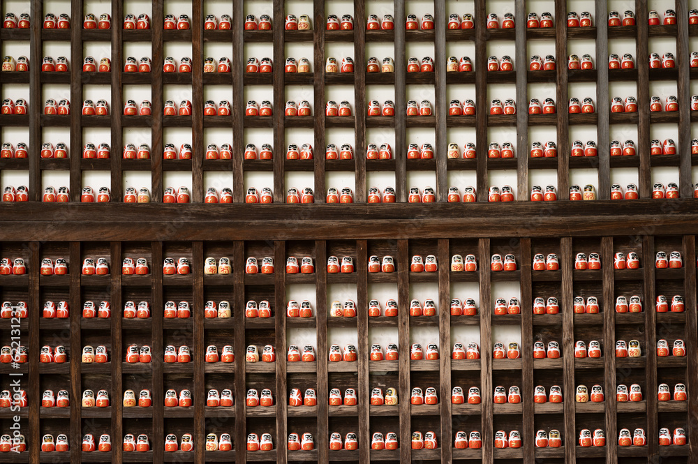A vibrant image showcasing a crowd of Darumas in the streets of Osaka, Japan. A colorful and culturally rich representation of this iconic Japanese tradition. Perfect for projects related to Japanese A vibrant image showcasing a crowd of Darumas in the streets of Osaka, Japan. A colorful and culturally rich representation of this iconic Japanese tradition. Perfect for projects related to Japanese