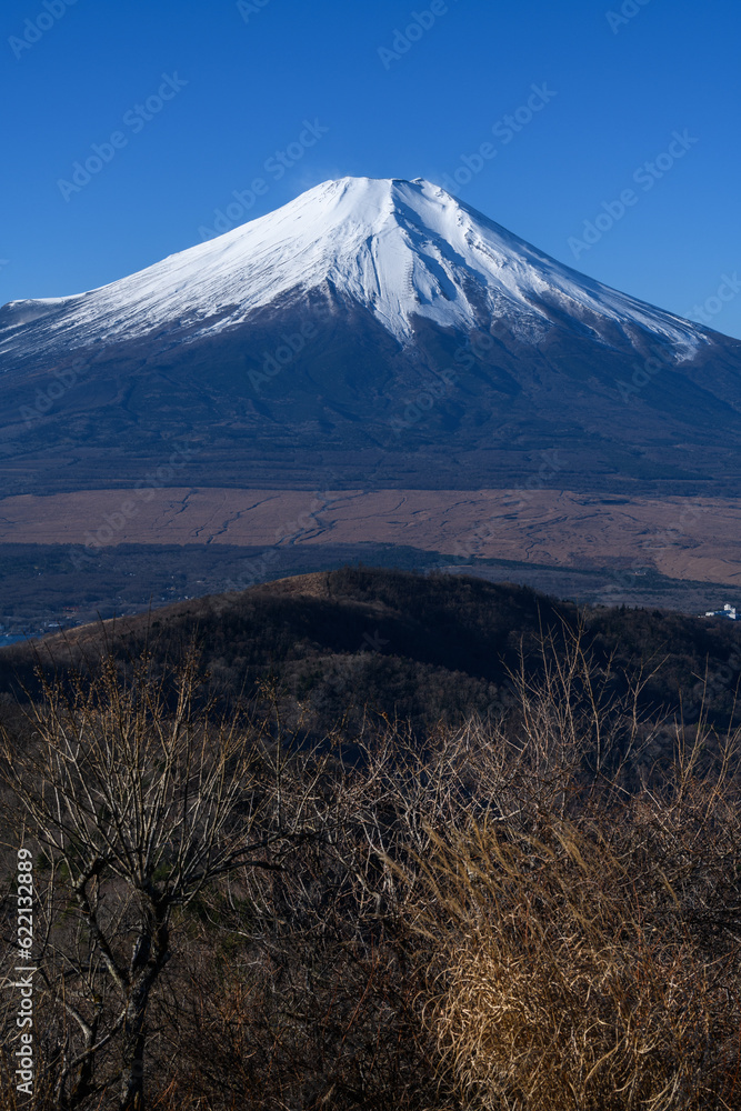 石割山からみた富士山
