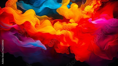 神秘的なカラフルな背景