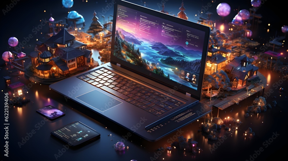 The Art of Software Creation: Isometric Illustration Unveiling the World of Development The Art of Software Creation: Isometric Illustration Unveiling the World of Development