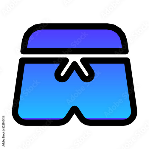 trunks gradient fill icon