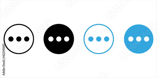See more detail icon, more details button vector illustration isolated on white background, more icon vector.