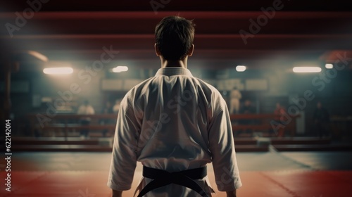 karate athlete training generative ai © Francheska