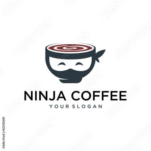 nanja coffee logo design