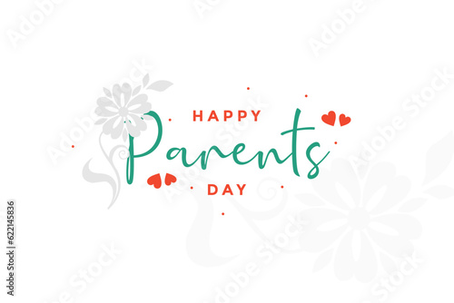 national parents day  background template Holiday concept