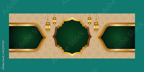 modern Islamic theme background