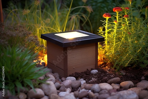 Pictures of small decorative solar garden lights, flowerbed lanterns Garden design. solar lamp