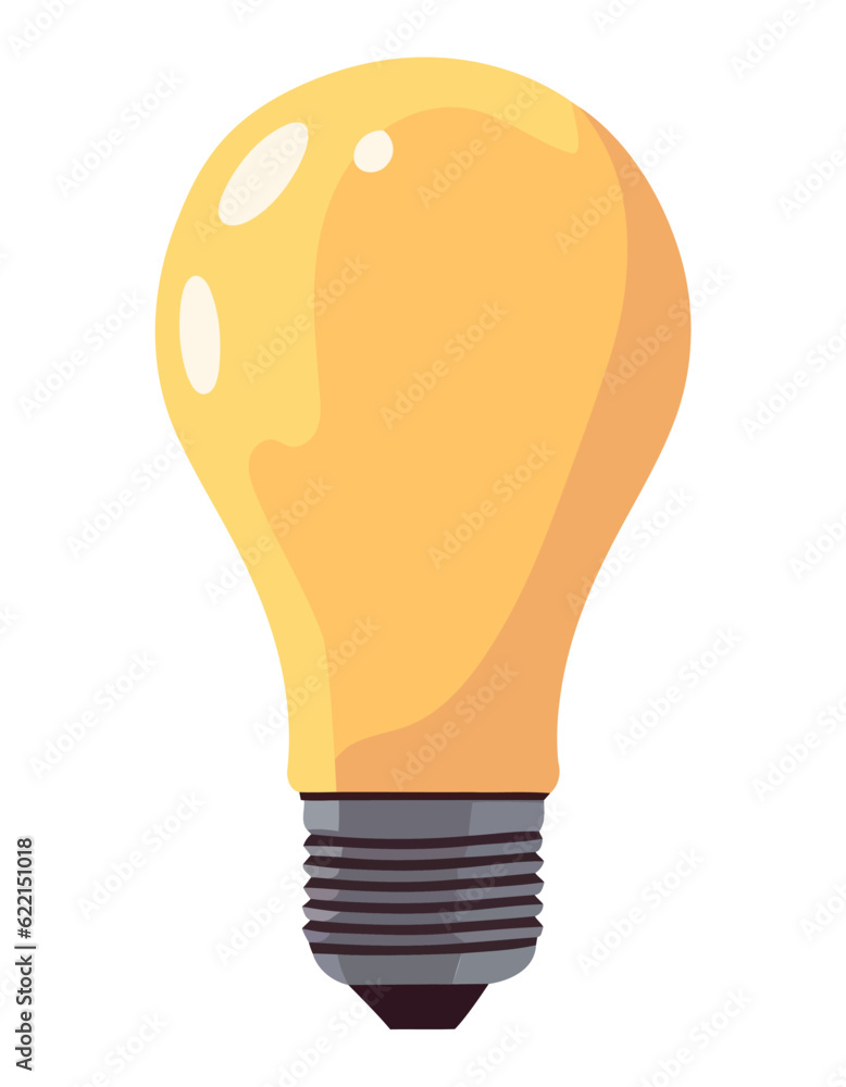 illuminated light bulb vector illuminated light bulb vector