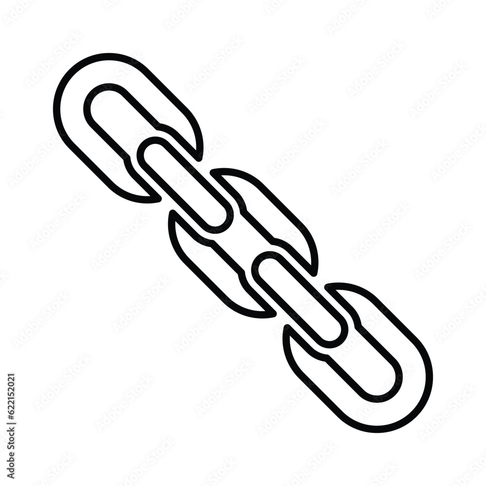 link icon, line, vector, template, design, trendy, collection link icon, line, vector, template, design, trendy, collection