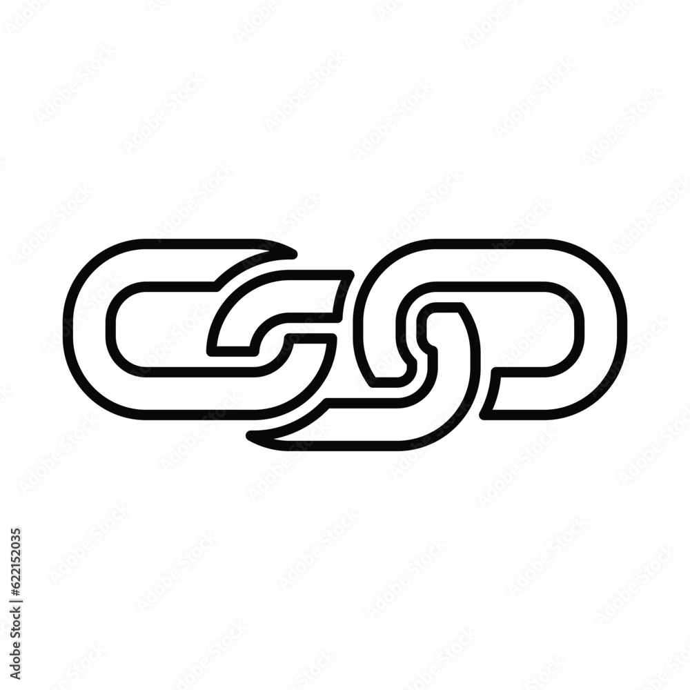 link icon, line, vector, template, design, trendy, collection link icon, line, vector, template, design, trendy, collection