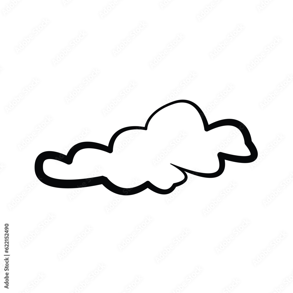 cloud icon, line, vector, template, design, trendy, collection cloud icon, line, vector, template, design, trendy, collection