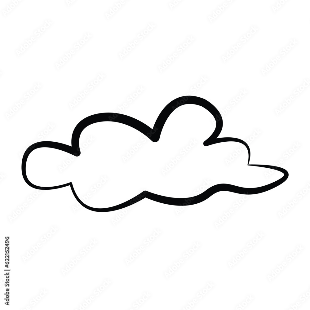 cloud icon, line, vector, template, design, trendy, collection cloud icon, line, vector, template, design, trendy, collection