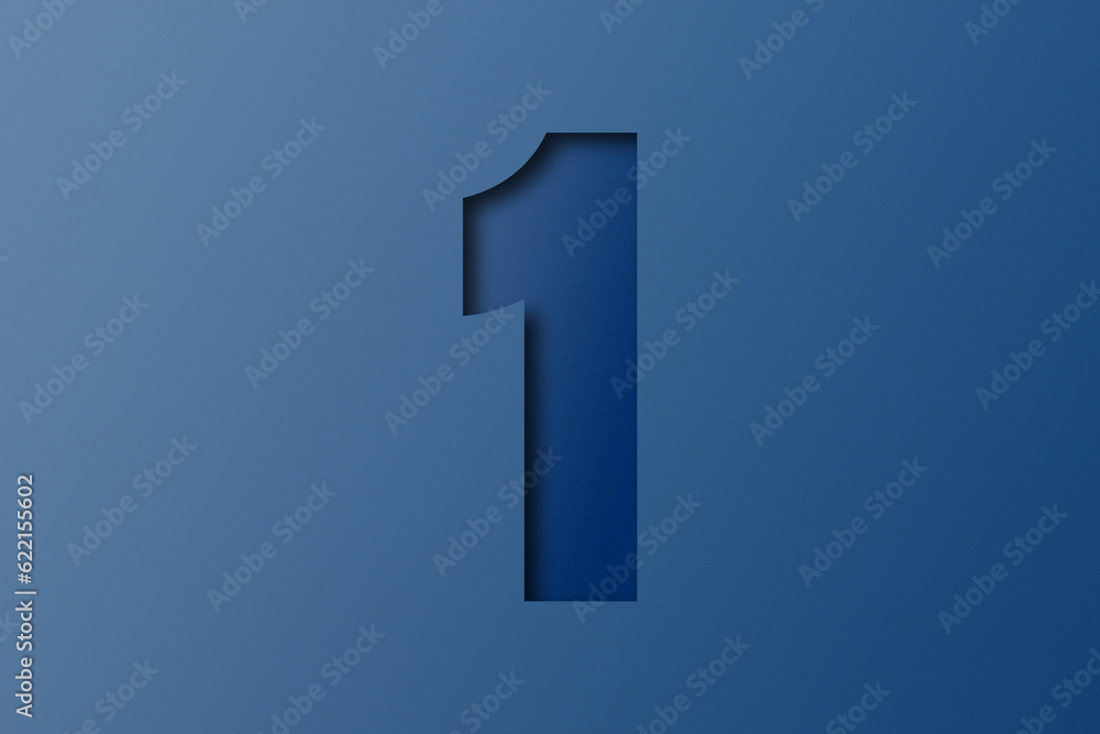 blue paper alphabet paper number 1 blue paper alphabet paper number 1