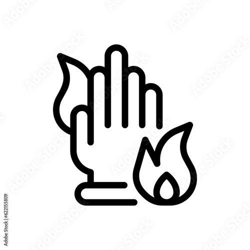 fireproof vector icon