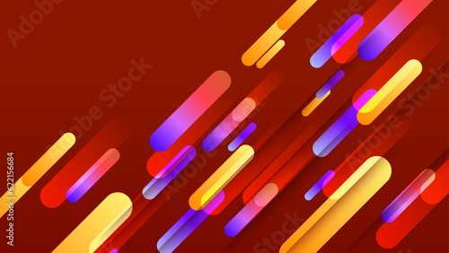 Covers with flat geometric pattern. Cool colorful backgrounds. Applicable for Banners, Placards, Posters, Flyers.