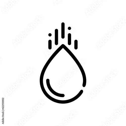 water drop vector icon