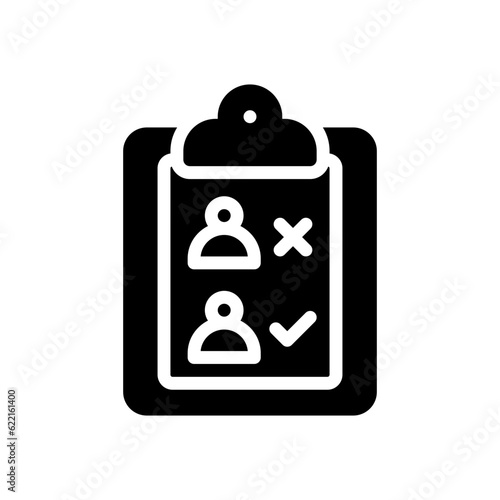 absence glyph icon