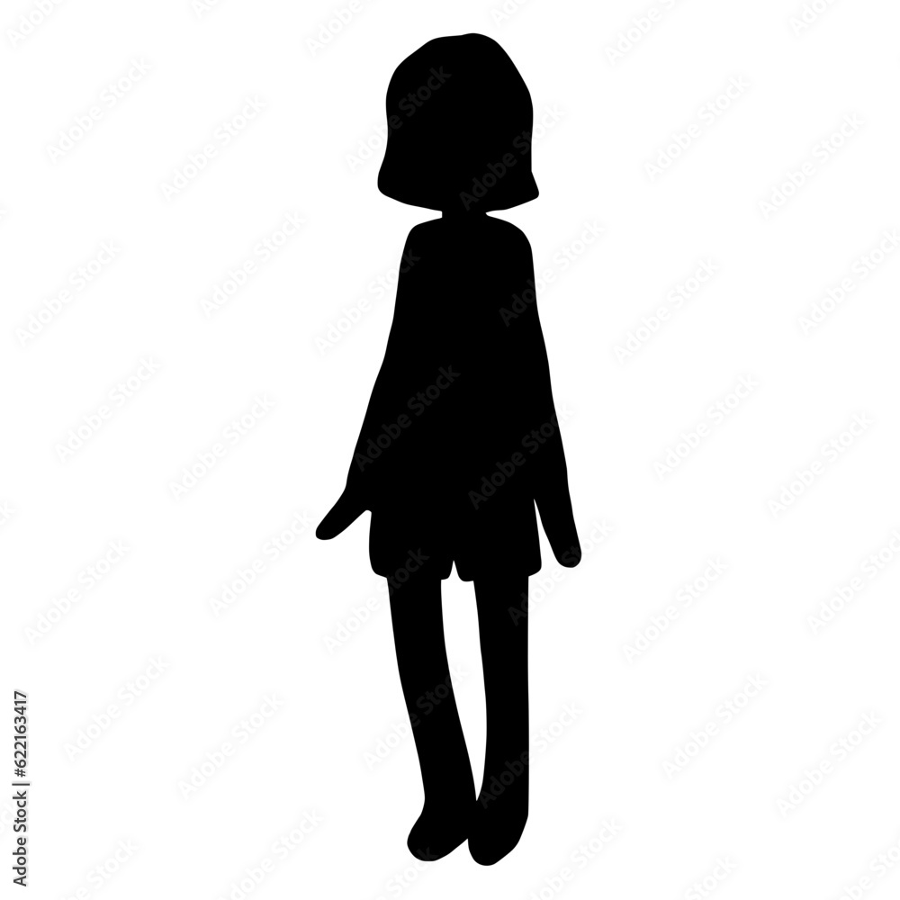 person silhouette full body girl person silhouette full body girl
