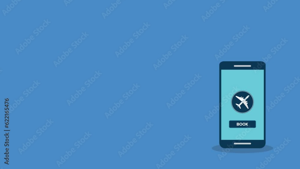 Book airplane travel flight button on mobile phone, review rate stars of airline smartphone app, best trip rating. Book airplane travel flight button on mobile phone, review rate stars of airline smartphone app, best trip rating.