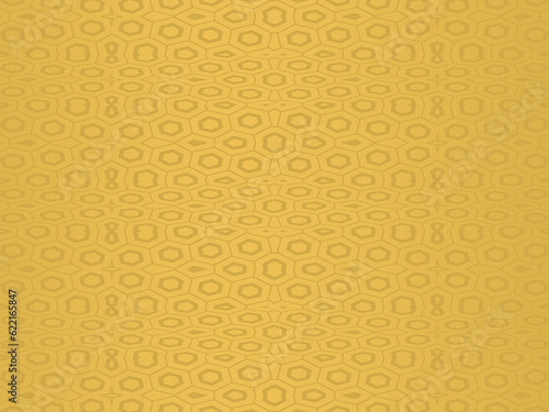 Gold metal texture steel background. Perforated metal sheet.