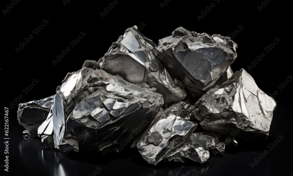 platinum ore closeup