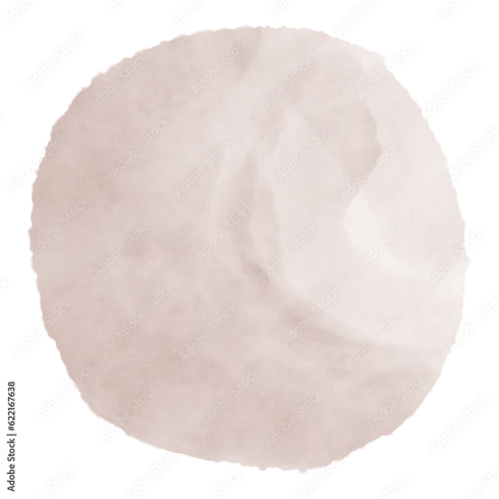 Hand painted watercolor circle shape Hand painted watercolor circle shape