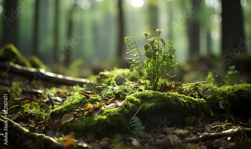 natural burial grave in the woods